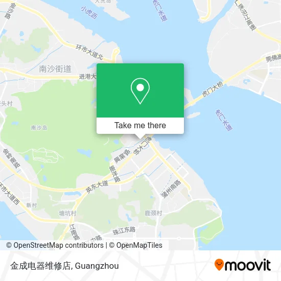 金成电器维修店 map