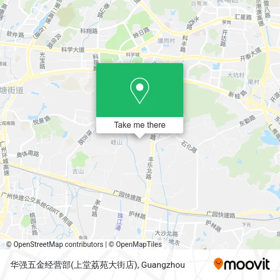 华强五金经营部(上堂荔苑大街店) map
