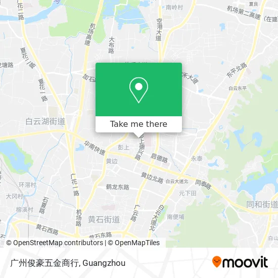 广州俊豪五金商行 map