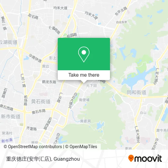 重庆德庄(安华汇店) map