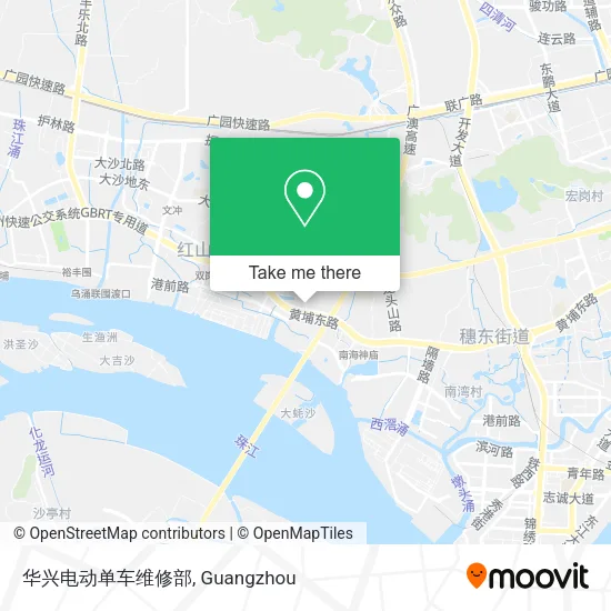 华兴电动单车维修部 map