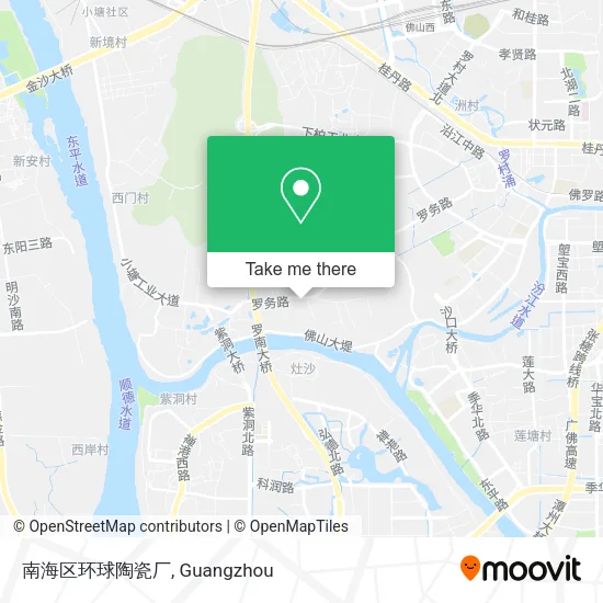 南海区环球陶瓷厂 map