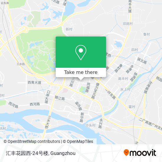 汇丰花园西-24号楼 map