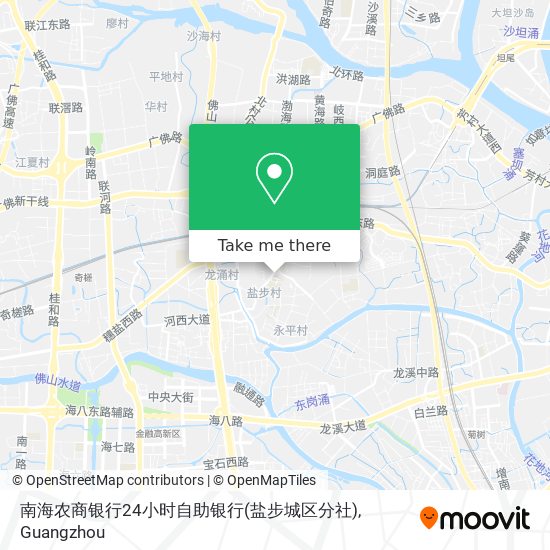 南海农商银行24小时自助银行(盐步城区分社) map