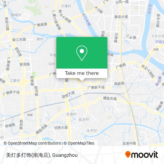 美灯多灯饰(南海店) map
