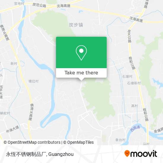 永恆不锈钢制品厂 map