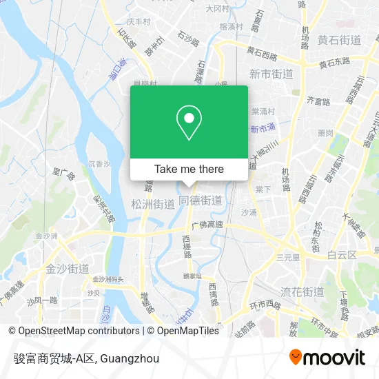 骏富商贸城-A区 map