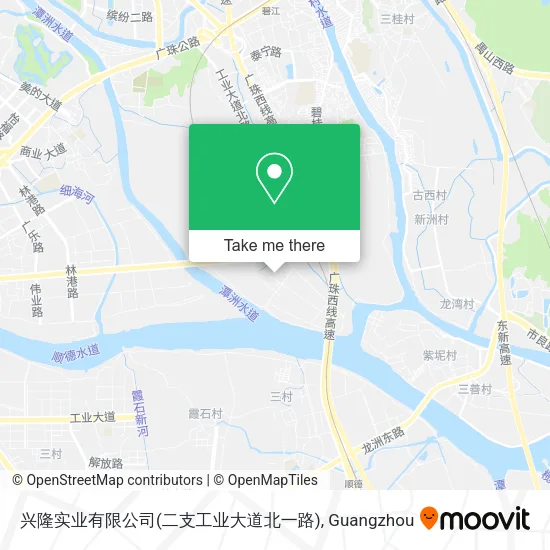 兴隆实业有限公司(二支工业大道北一路) map