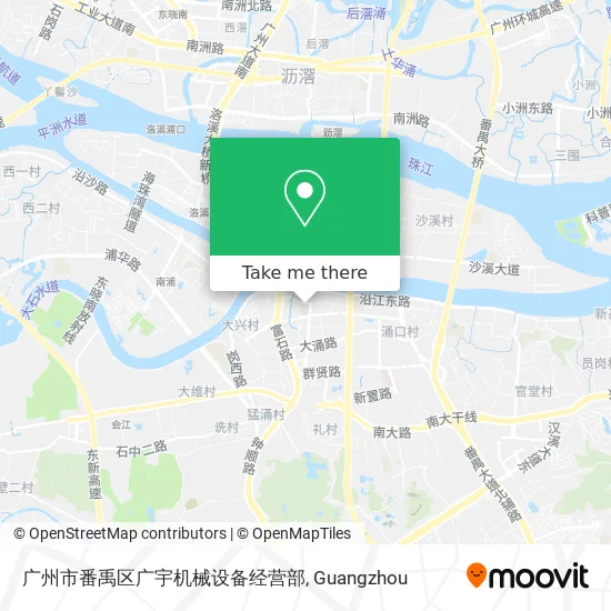 广州市番禹区广宇机械设备经营部 map