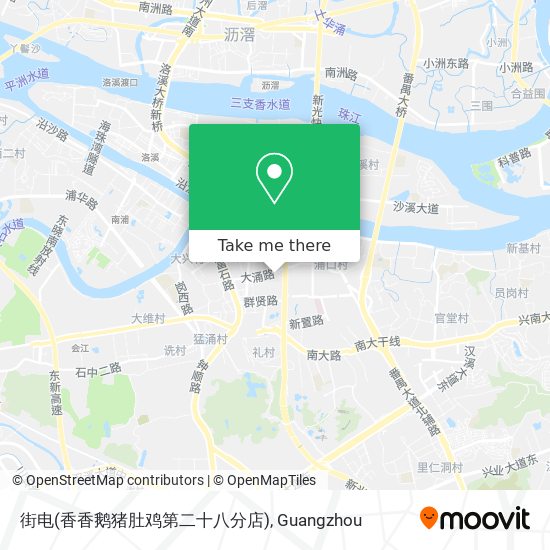 街电(香香鹅猪肚鸡第二十八分店) map