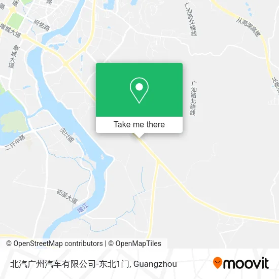 北汽广州汽车有限公司-东北1门 map