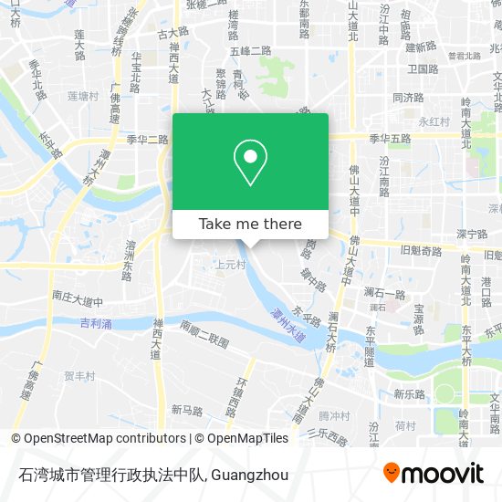 石湾城市管理行政执法中队 map