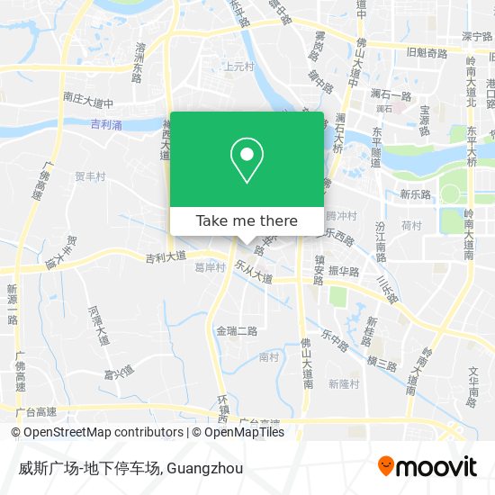 威斯广场-地下停车场 map