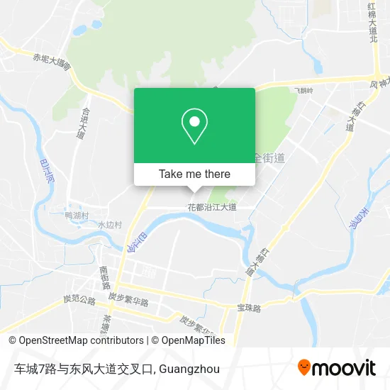 车城7路与东风大道交叉口 map