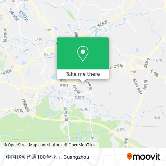 中国移动沟通100营业厅 map
