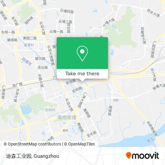 迪森工业园 map