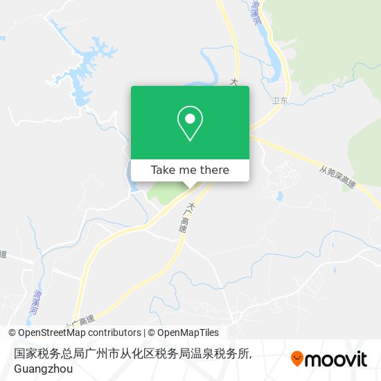 国家税务总局广州市从化区税务局温泉税务所 map