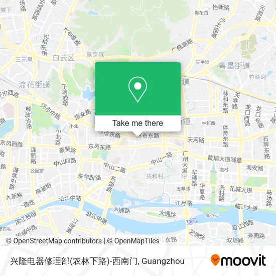 兴隆电器修理部(农林下路)-西南门 map