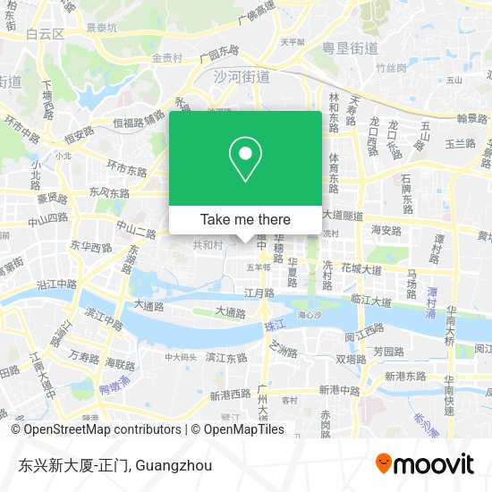 东兴新大厦-正门 map