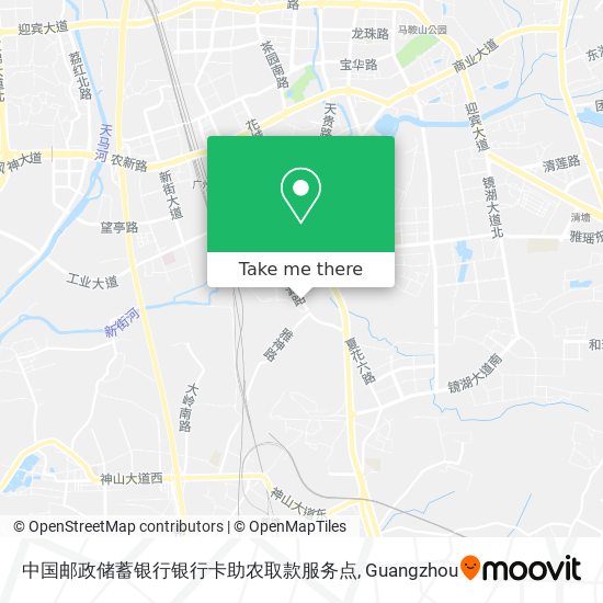 中国邮政储蓄银行银行卡助农取款服务点 map