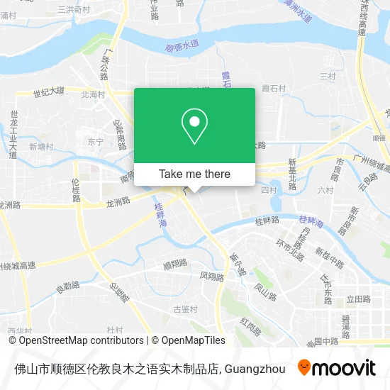 佛山市顺德区伦教良木之语实木制品店 map