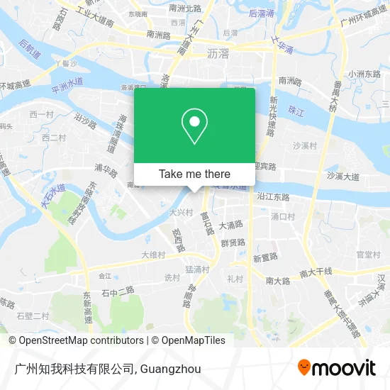 广州知我科技有限公司 map
