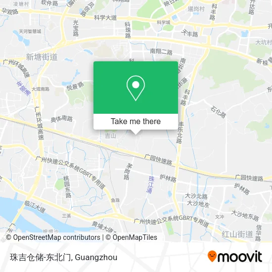珠吉仓储-东北门 map