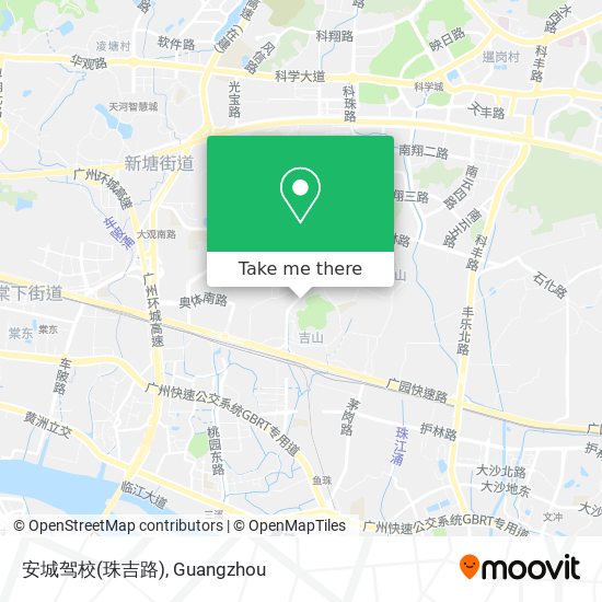 安城驾校(珠吉路) map