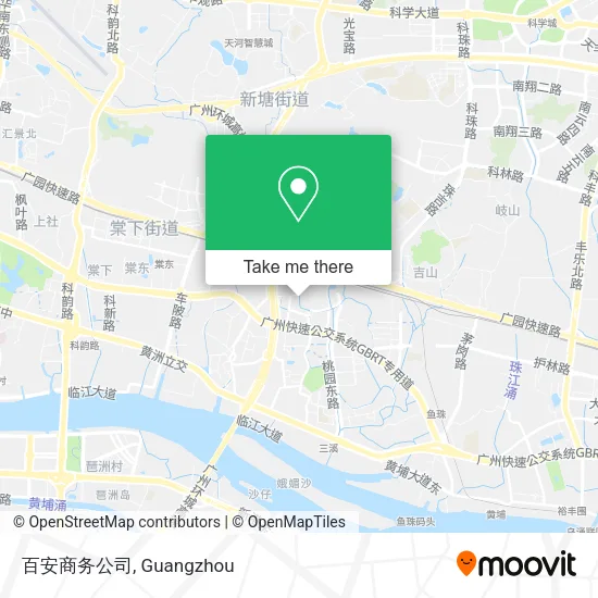 百安商务公司 map