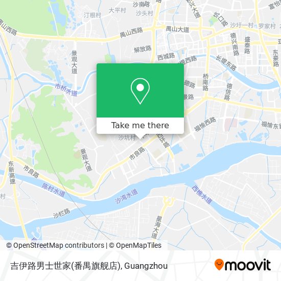 吉伊路男士世家(番禺旗舰店) map
