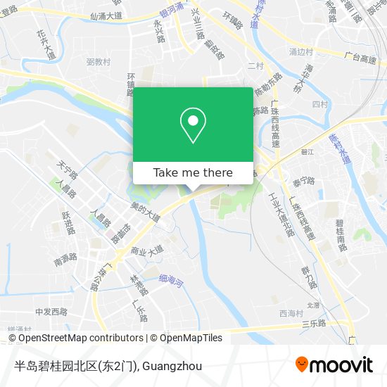 半岛碧桂园北区(东2门) map