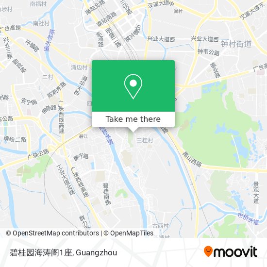 碧桂园海涛阁1座 map