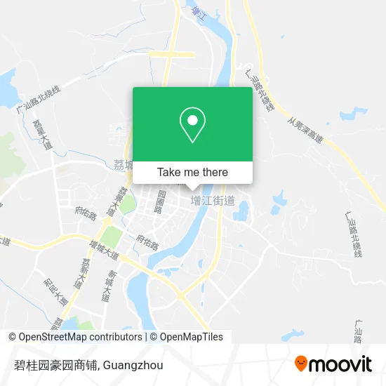 碧桂园豪园商铺 map