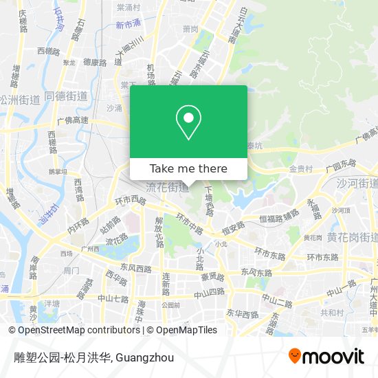 雕塑公园-松月洪华 map