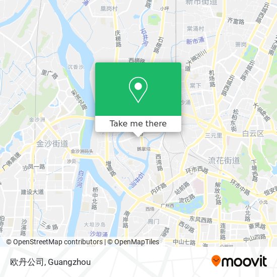 欧丹公司 map