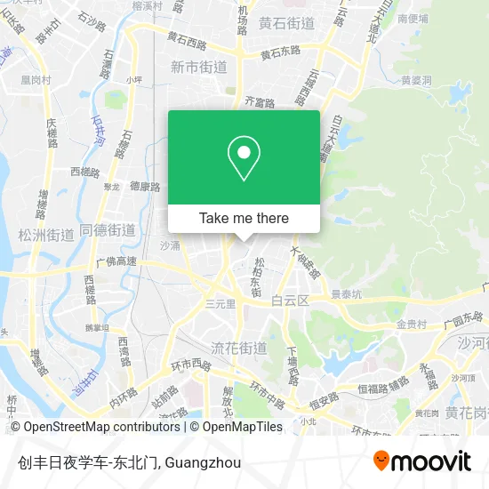 创丰日夜学车-东北门 map