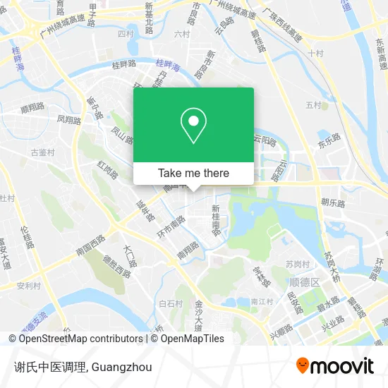 谢氏中医调理 map