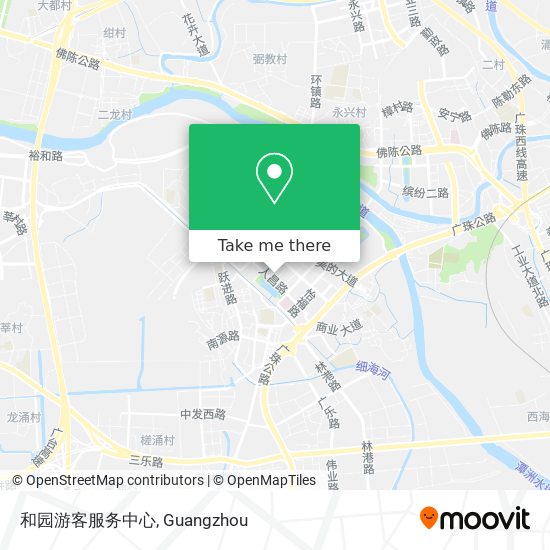 和园游客服务中心 map