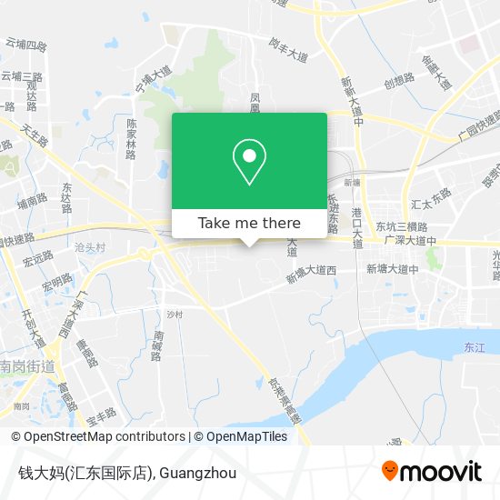钱大妈(汇东国际店) map