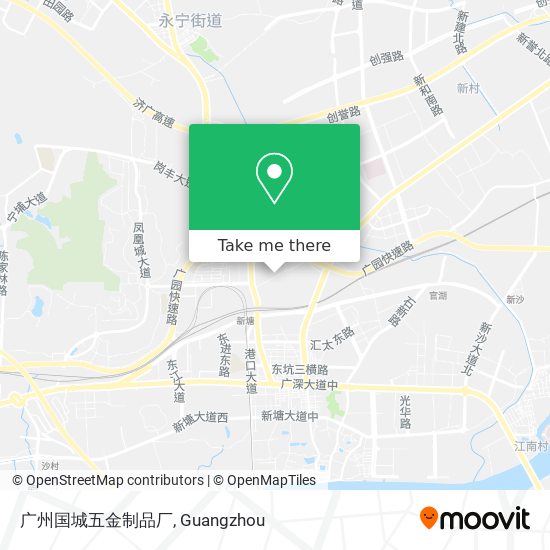 广州国城五金制品厂 map
