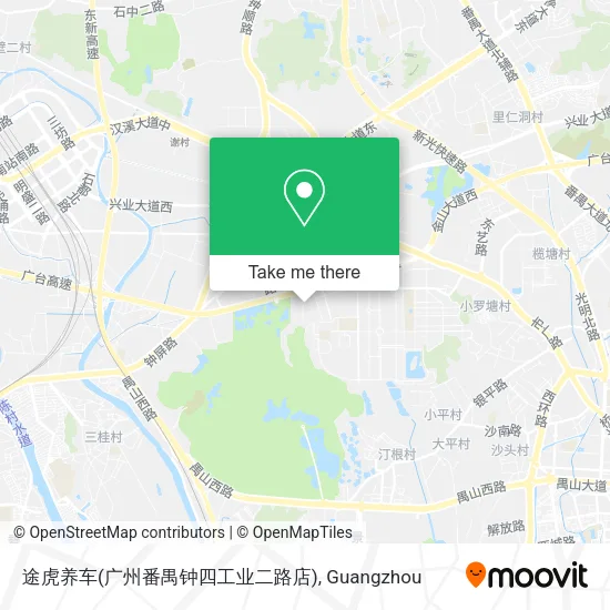 途虎养车(广州番禺钟四工业二路店) map