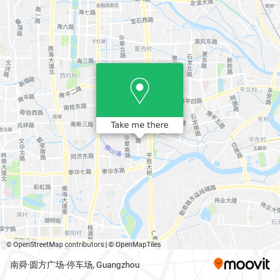 南舜·圆方广场-停车场 map