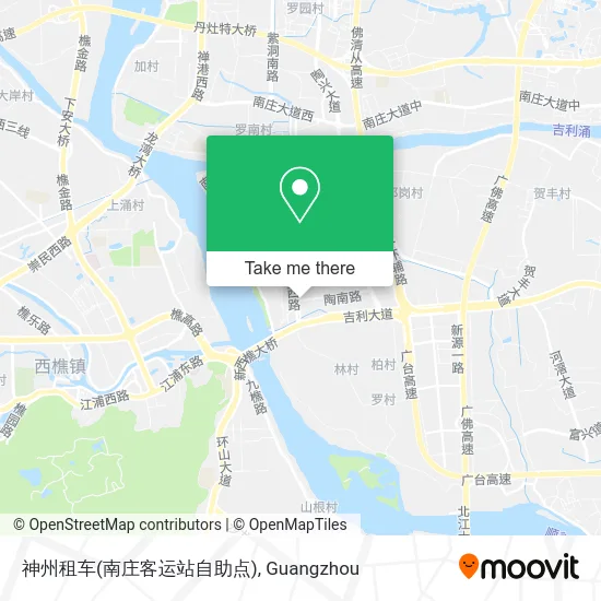 神州租车(南庄客运站自助点) map