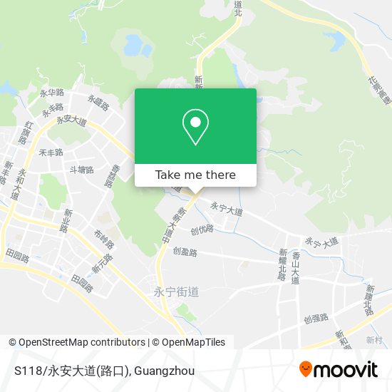 S118/永安大道(路口) map