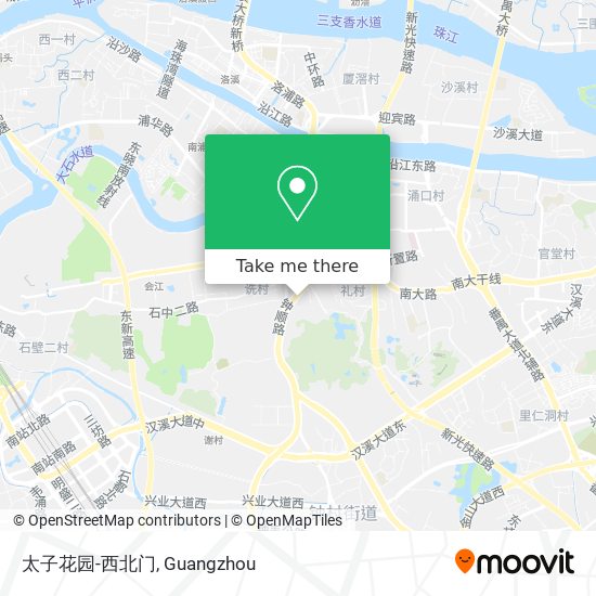 太子花园-西北门 map