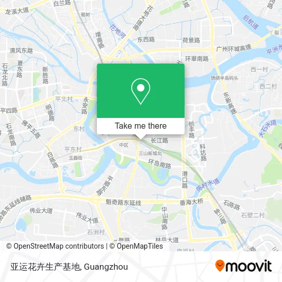 亚运花卉生产基地 map