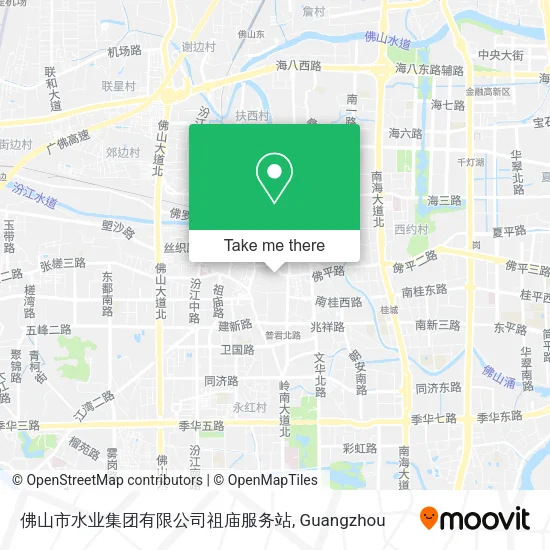 佛山市水业集团有限公司祖庙服务站 map