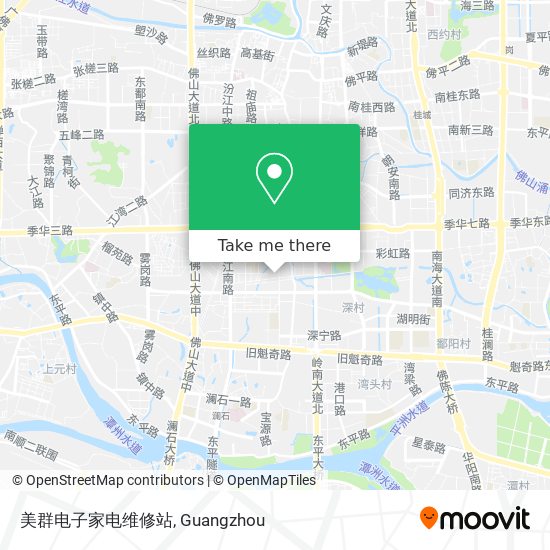 美群电子家电维修站 map