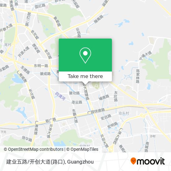 建业五路/开创大道(路口) map