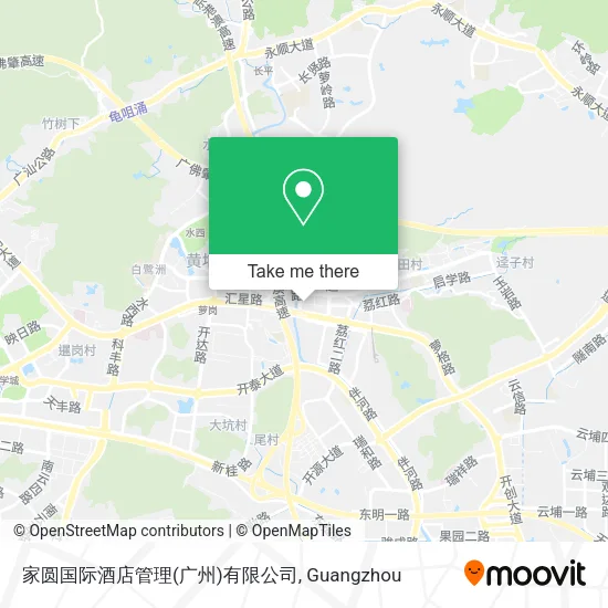 家圆国际酒店管理(广州)有限公司 map